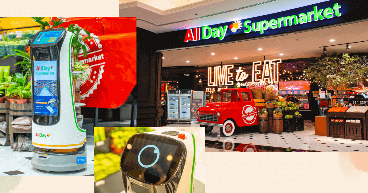 AllDay Supermarket introduces Addie the Service Robot • PhilSTAR Life
